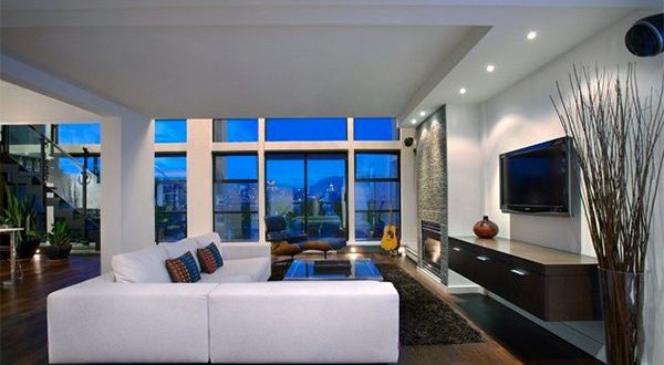 family room modern family rooms UARKRIK