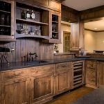 ... creative design rustic kitchen cabinets 2 cabin in the wood paneled KSTXINO