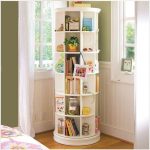 ... revolving bookcase. 10 smart solutions teen bedrooms for small space AVCUGTY
