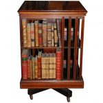 antique english revolving bookcase, c.1879-80 1 WZUHIGU
