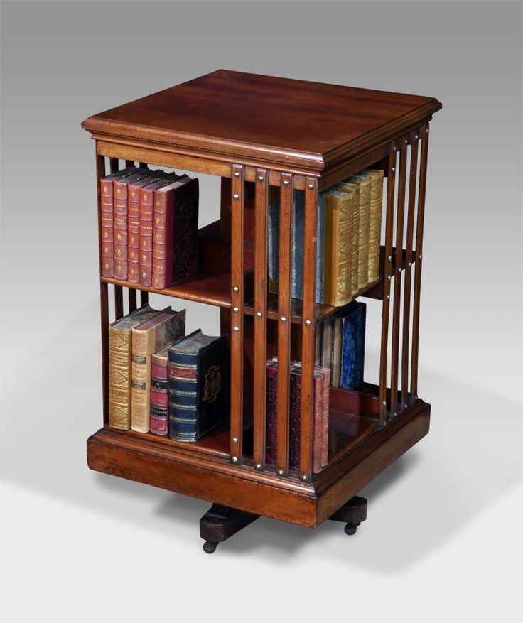 Revolving Bookcase for Easy Reading and Reasears