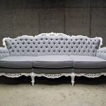 antique sofa another antique couch....would be gorgeous recovered in a butter yellow  toile AHJOZOS