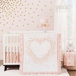 baby bedding for girls image of lambs u0026 ivy® sweetheart crib bedding collection OHWRJSC
