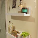 bathroom shelves bathroom-white-photo-ledge-shelves WHSFOVP