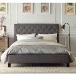 bedframes fabric bed frame queen upholstered bed frame king chester queen size QPAIVCT