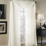 bedroom curtains- hampton sheer voile scarf valance VIUFPSK