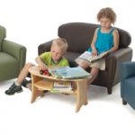 brand new world enviro-child upholstery toddler sofa: sage SJYSLSM