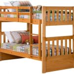 bunk beds ... knollwood collection - honey twin/twin bunk bed DZCQVSQ