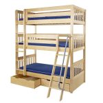 bunk beds stacked triple bunk BWQFBTR