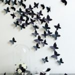 butterfly wall decor 2-butterfly-wall-art-decor-ideas-gothic-black- DZMDNLG