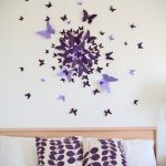 butterfly wall decor free us shipping- 70 3d butterfly wall art circle burst. $50.00, via etsy LVPLCCI