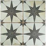 ceramic tile flooring kings star nero 17-5/8 in. x 17-5/8 FHILVVM