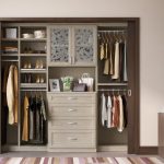 closet ideas california closets - modern reach-in custom closet QCIABMT
