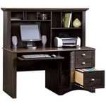 computer furniture harbor view computer desk with hutch - antiqued paint finish ZDGCPZR
