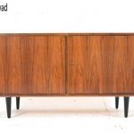 danish furniture low short sideboard | poul hundevad UFRYZFU