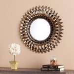 decorative wall mirrors harper blvd letterman round decorative wall mirror YZGGYLQ