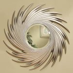 decorative wall mirrors metal wall decor with mirror NRQAEIF