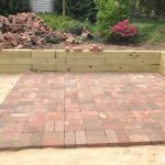 diy brick patio - laying brick patio WTLYKLI