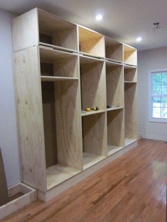 diy wardrobe built-in closet (also info on applying crown molding, etc. on this site) AWQPSFP