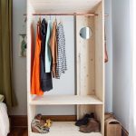 diy wardrobe modern wooden wardrobe diy (a beautiful mess) FJOAANW