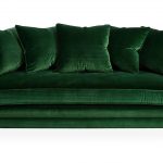 dumont velvet sofa - freshome CJIZNRV