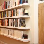 floating bookshelves curved floating shelf fitted floating shelves empatika decoration ideas CUYRHFH