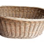 french wicker laundry basket XZCDHOV