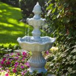 garden fountains welcome garden pineapple tiered outdoor fountain | hayneedle NXLIPEO