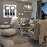 Grey Living Room 27 breathtaking rustic chic living rooms that you must see. grey carpet living IIBQARG