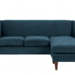 helena large corner sofa, plush teal velvet | made.com NTWIXBX