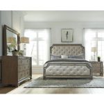 king size bed frames mariah king-size bed frame (king bed), beige QWJXCGY