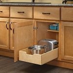kitchen drawers rev-a-shelf - 4wdb-15 - medium wood base cabinet pull-out drawer AONIGCK