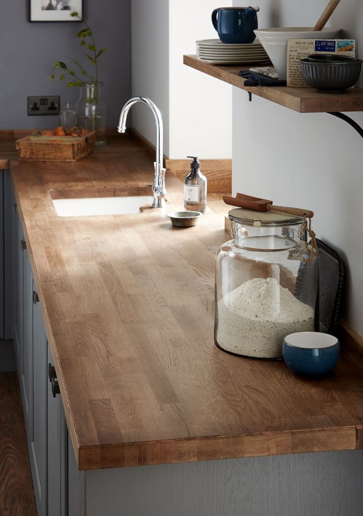 kitchen worktop a classically inspired swan neck tap and a solid oak block worktop create RZMSSHF