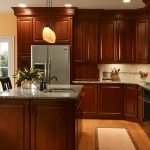 kraftmaid cabinets 4 unique ways to use cherry cabinets in your kitchen - kraftmaid RRQRXPV