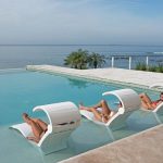 ledge lounger in-pool furniture is the perfect finishing touch to any pool HZGGQIM