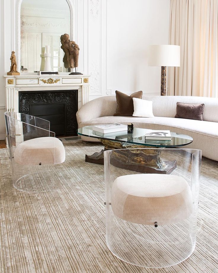 lucite furniture these chairs melt my heart DPFLUHJ