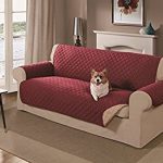 mason reversible sofa cover, red TLBMUBB