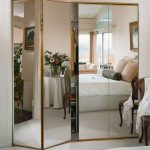 mirrored closet doors create a new look for your room with these closet door ideas TCDSROI
