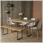 modern dining table industrial reclaimed table | modern rustic furniture| recycled| dining VXVQFKH
