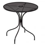 nantucket round metal outdoor bistro table AEJCLTP