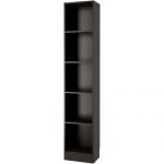 narrow bookcase element tall narrow 5-shelf bookcase PNLWXSK