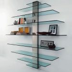 new trend floating glass shelves - home design and decor ideas ITYYGXD