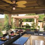 outdoor kitchen countertops options FAFXZSC