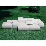 outdoor sofa extrasoft modular sofa (outdoor) ZQCMWSM