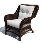 outdoor wicker chairs outdoor wicker chair - princeton shown in brown | wicker paradise SBMBNJC