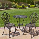 patio bistro set best choice products cast aluminum patio bistro furniture set in antique  copper CHNMDUV