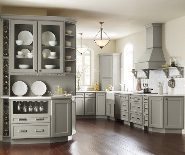 pebble gray kraftmaid cabinets - google search more PNKYRAV