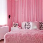pink bedroom pink and aqua bedroom. i love how the room is split in color, VDWKCOA