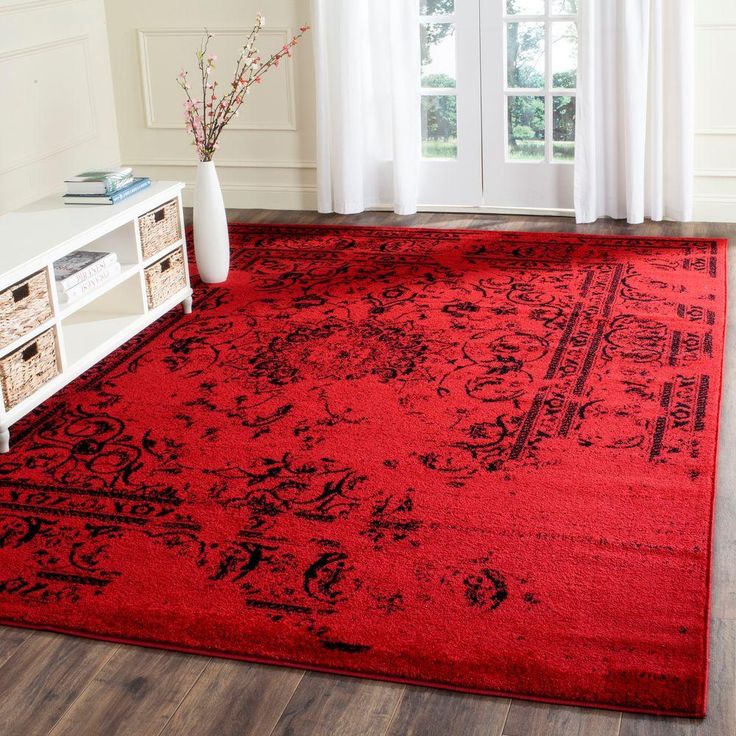 Vibrant Red Rugs for your place