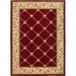 red rugs timeless fleur de lis red 10 ft. 11 in. x 15 ft. traditional UQQMWYD